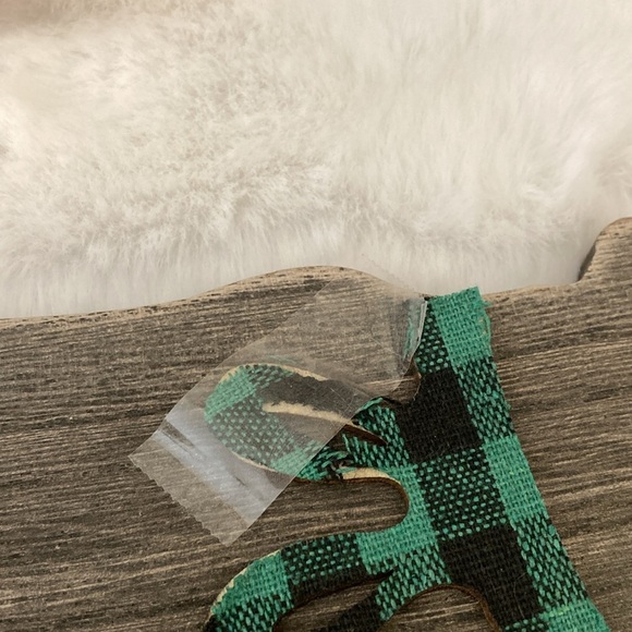 Target BP Christmas Wood Decor Bear, Deer and Reindeer - Picture 12 of 12